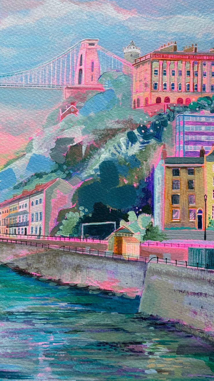 NEW! Bristol Print, Clifton Suspension Bridge