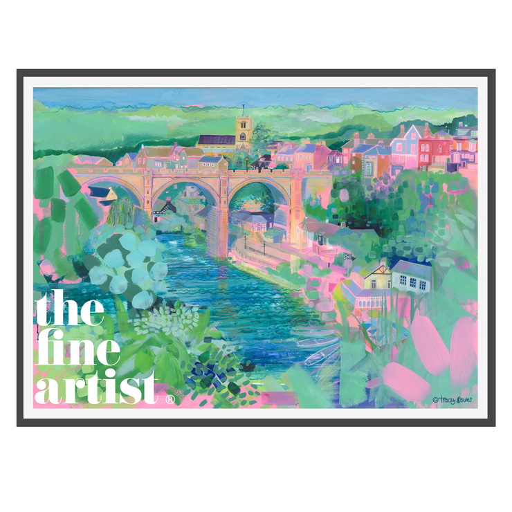 Knaresborough Print, Knaresborough Viaduct