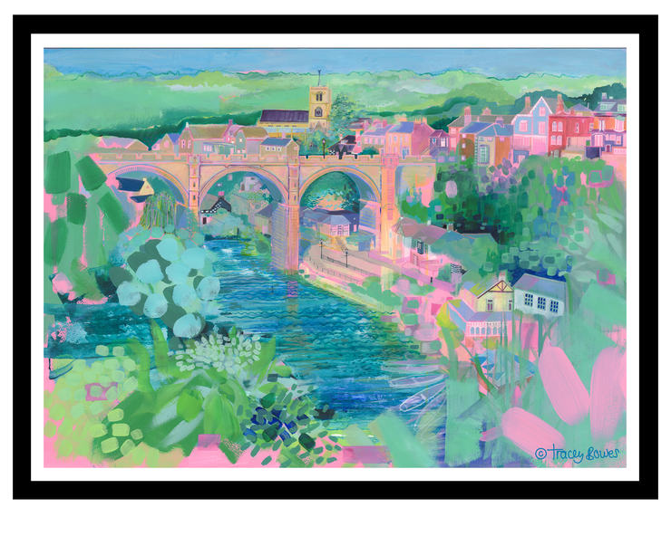 Knaresborough Print, Knaresborough Viaduct