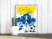 Bristol Rovers Football Poster