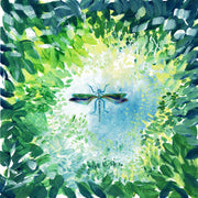 Blue Skies, Dragonfly - The Fine Artist ® - Tracey Bowes
