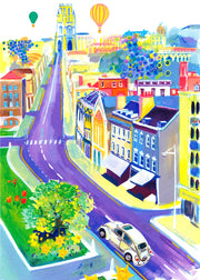'Colour Pop' Park Street, Bristol - The Fine Artist ® - Tracey Bowes