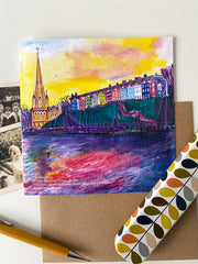 St Mary Redcliffe, Bristol Greeting Card