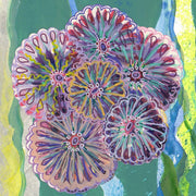 majolica blue seas - The Fine Artist - Tracey Bowes