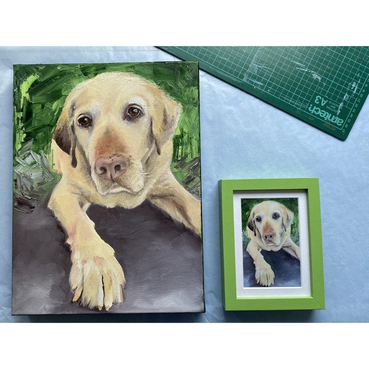 dog portraits - The Fine Artist - Tracey Bowes