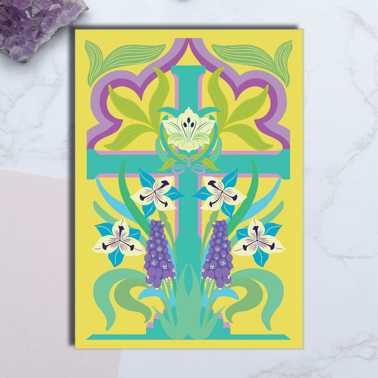 Art Nouveau, Greeting Card - The Fine Artist ® - Tracey Bowes